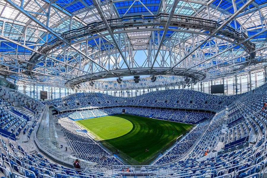 灵宝篮球场网架案例